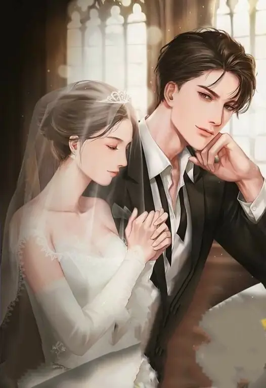 Pasangan Anime Romantis Gambar pasangan anime romantis yang sedang berdekatan