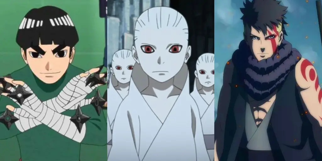 Karakter-karakter Boruto: Tahun 2018 Gambar karakter-karakter penting dalam anime Boruto tahun 2018