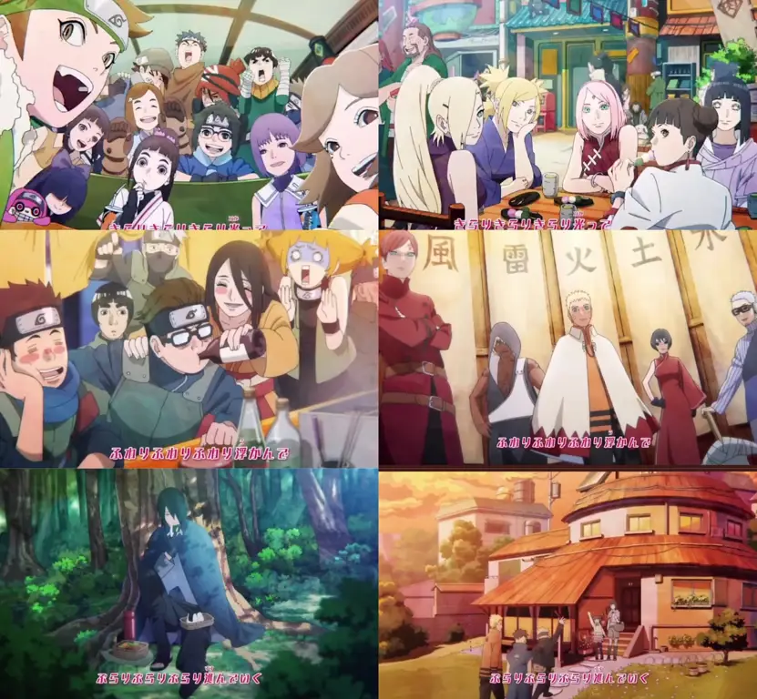 Momen-momen penting Boruto di tahun 2018 Gambar adegan penting dari anime Boruto tahun 2018