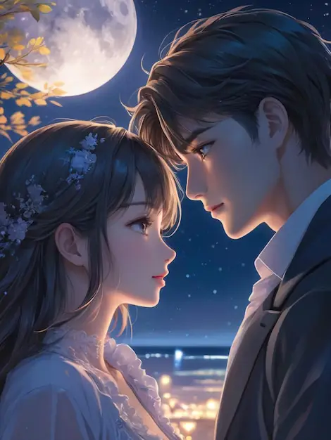 Pasangan Anime Romantis Gambar pasangan anime yang romantis