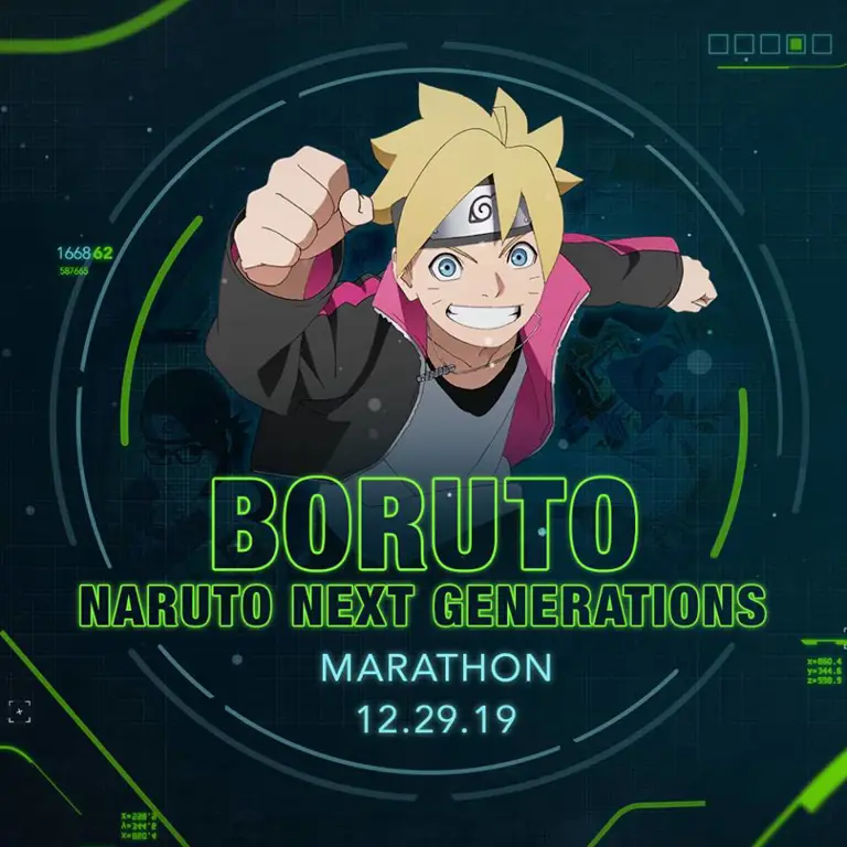 Momen-momen seru Boruto di tahun 2018 Gambar adegan menarik dari anime Boruto di tahun 2018