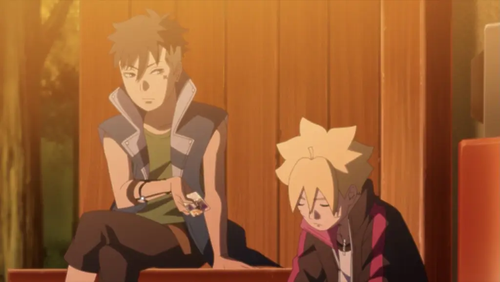 Boruto dan Kawaki Gambar Boruto dan Kawaki