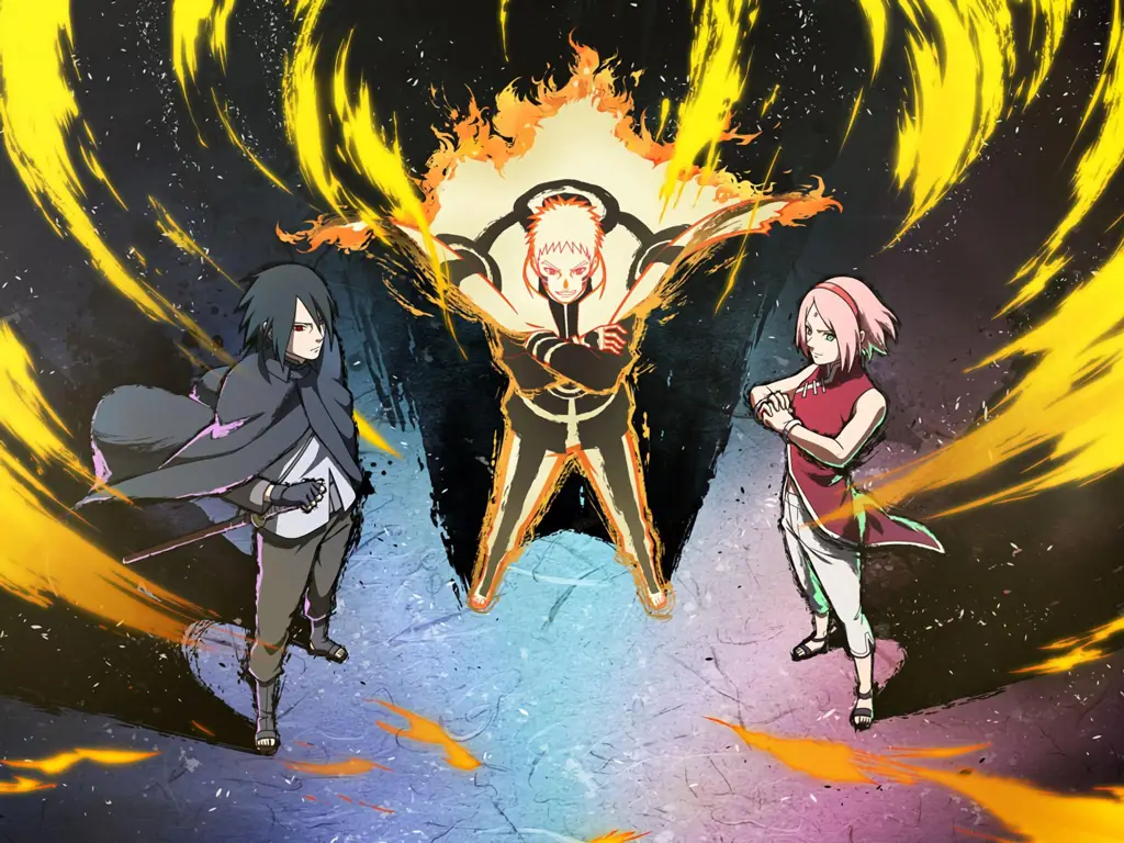 Tim 7 Boruto Gambar Tim 7 Boruto tahun 2018