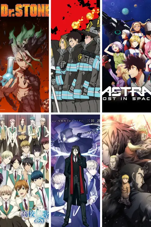 Jadwal Tayang Anime April 2019 Gambar jadwal anime April 2019