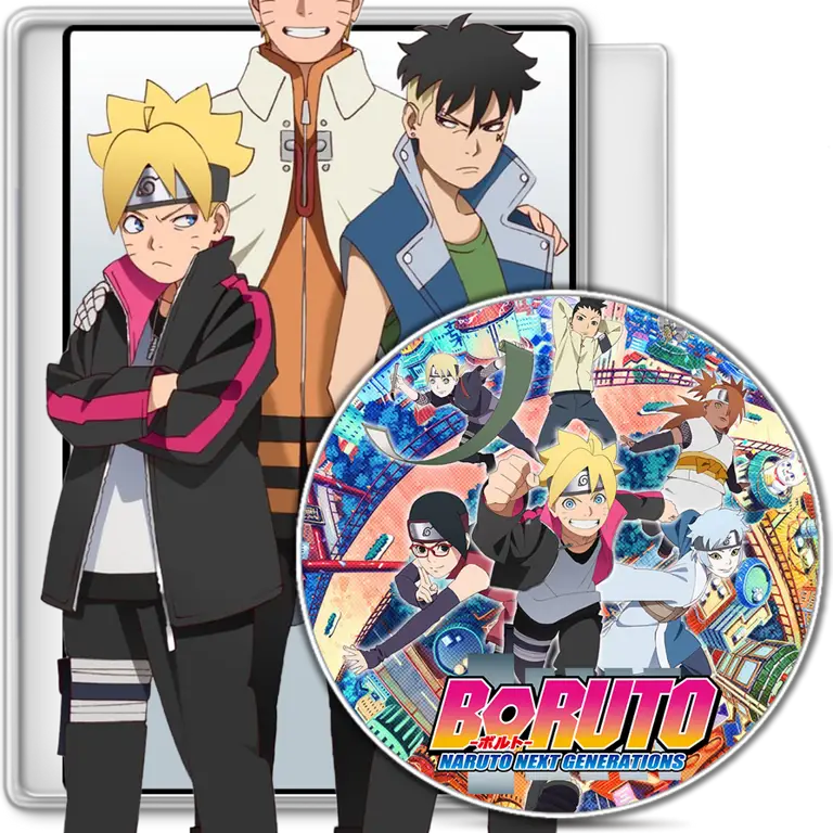 Visual Kunci Boruto Visual kunci dari anime Boruto: Naruto Next Generations