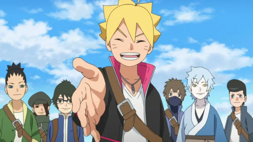 Naruto dan Boruto, Dua Generasi Hokage Gambar Naruto dan Boruto bersama-sama