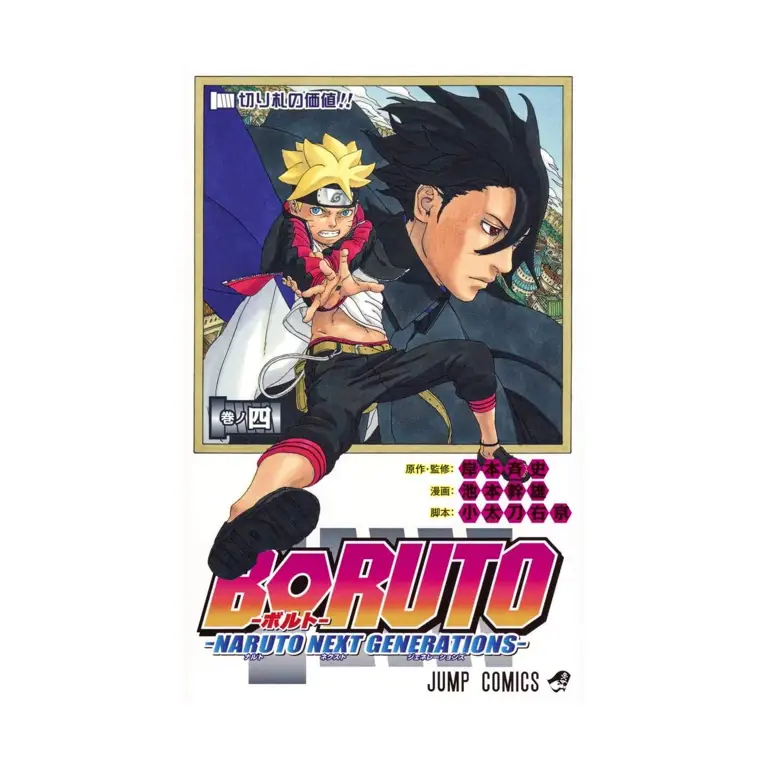 Para Genin Konoha Berlatih Ninjutsu Gambar Boruto dan kawan-kawan sedang berlatih ninjutsu.