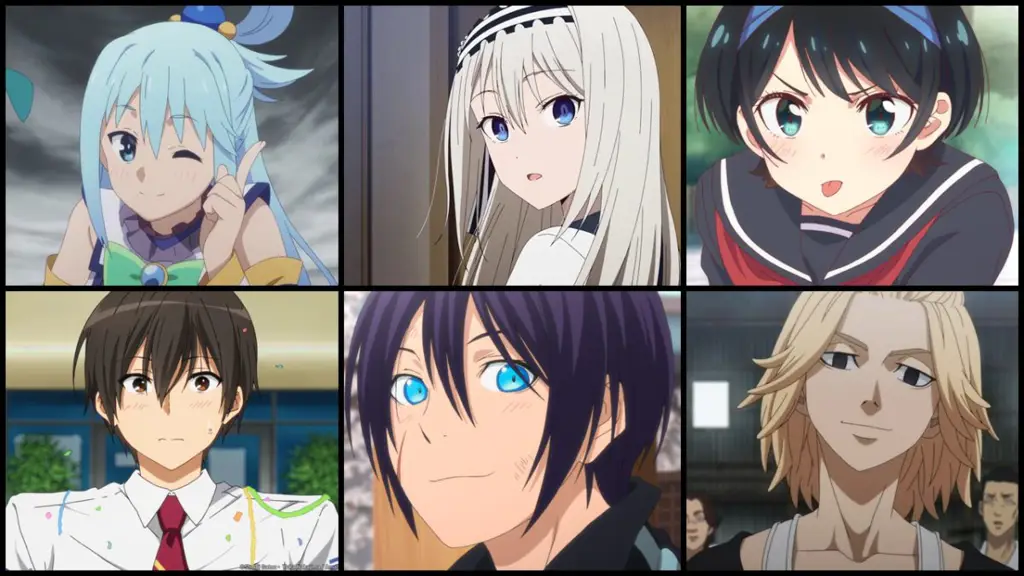 Karakter-karakter Anime Agustus 2019 Gambar berbagai karakter anime yang tayang di bulan Agustus 2019