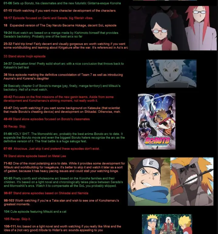 Jadwal Tayang Episode Terbaru Boruto Gambar cuplikan episode terbaru Boruto