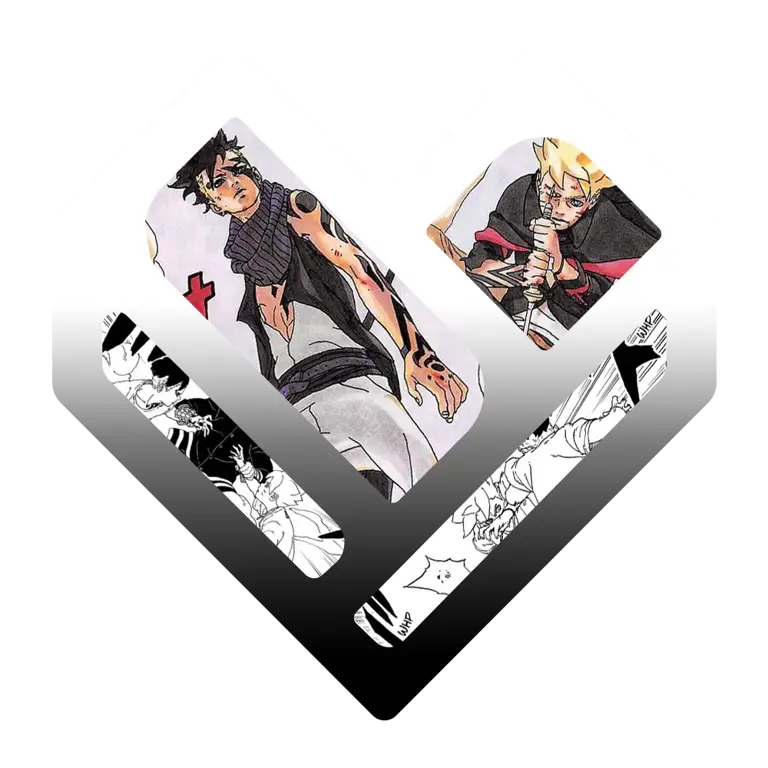 Visual anime Boruto yang menawan Gambar visual utama anime Boruto