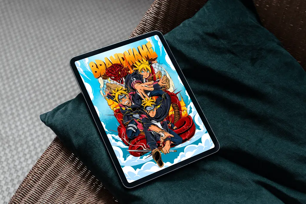 Poster Anime Boruto Gambar utama anime Boruto