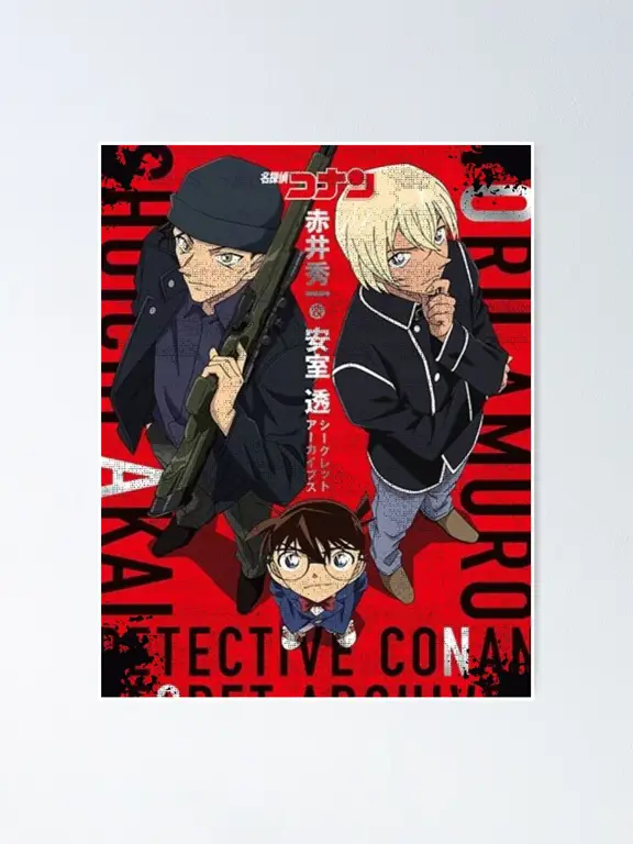 Poster Episode Terbaru Anime Detective Conan Poster episode terbaru Detective Conan