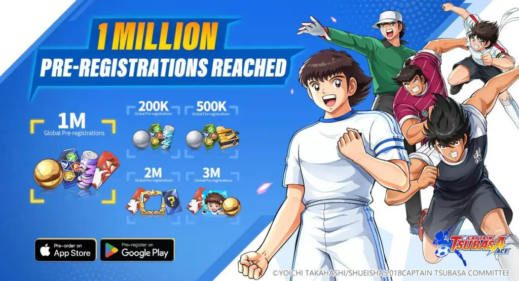 Pertandingan Sepak Bola Seru di Captain Tsubasa 2018 Gambar adegan pertandingan sepak bola di anime Captain Tsubasa 2018
