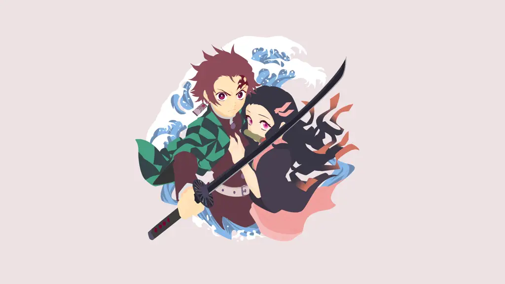 Visual kunci anime Kimetsu no Yaiba