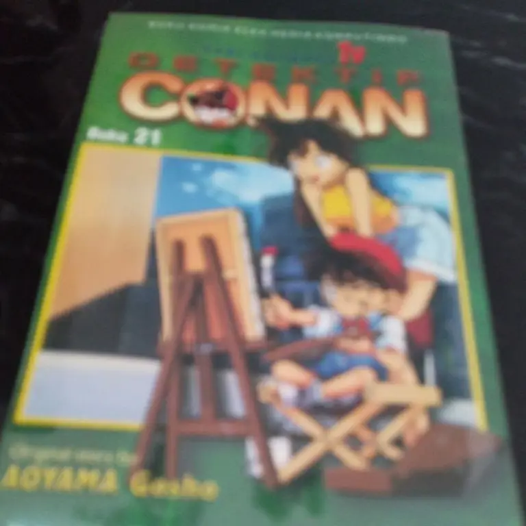 Poster Anime Conan Indonesia Gambar poster anime Conan yang ditayangkan di Indonesia