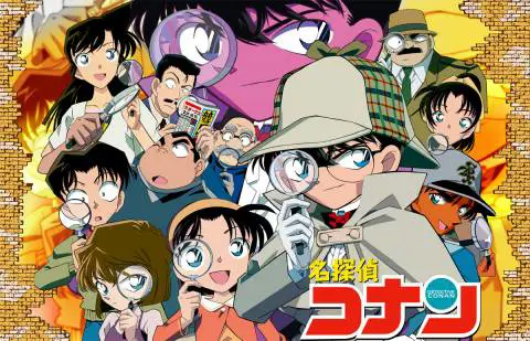 Karakter-karakter dalam Anime Detective Conan Gambar karakter-karakter utama dalam anime Detective Conan