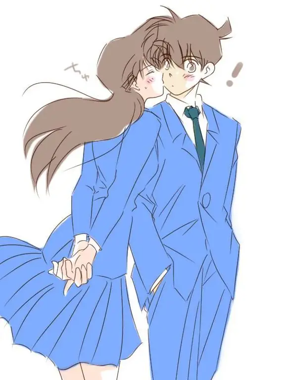 Conan dan Ran Gambar Conan dan Ran Mouri