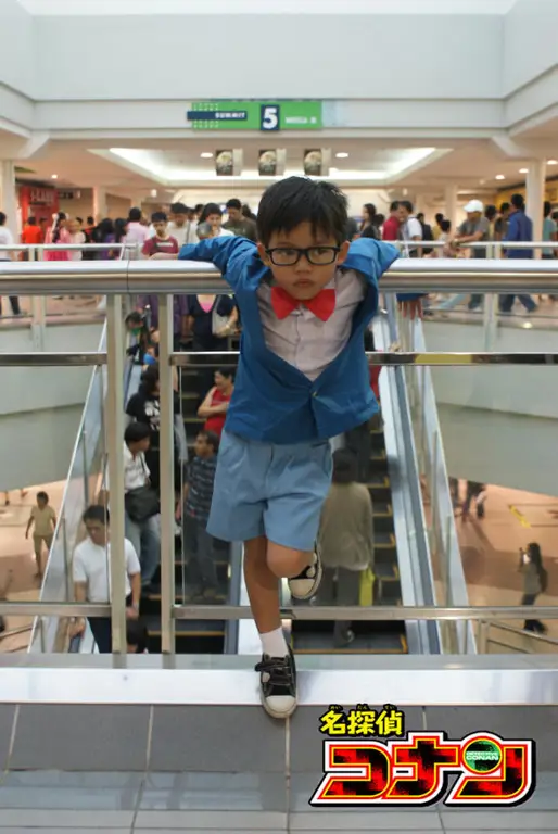 Karakter-karakter utama dalam anime Detective Conan Gambar karakter-karakter utama Detective Conan