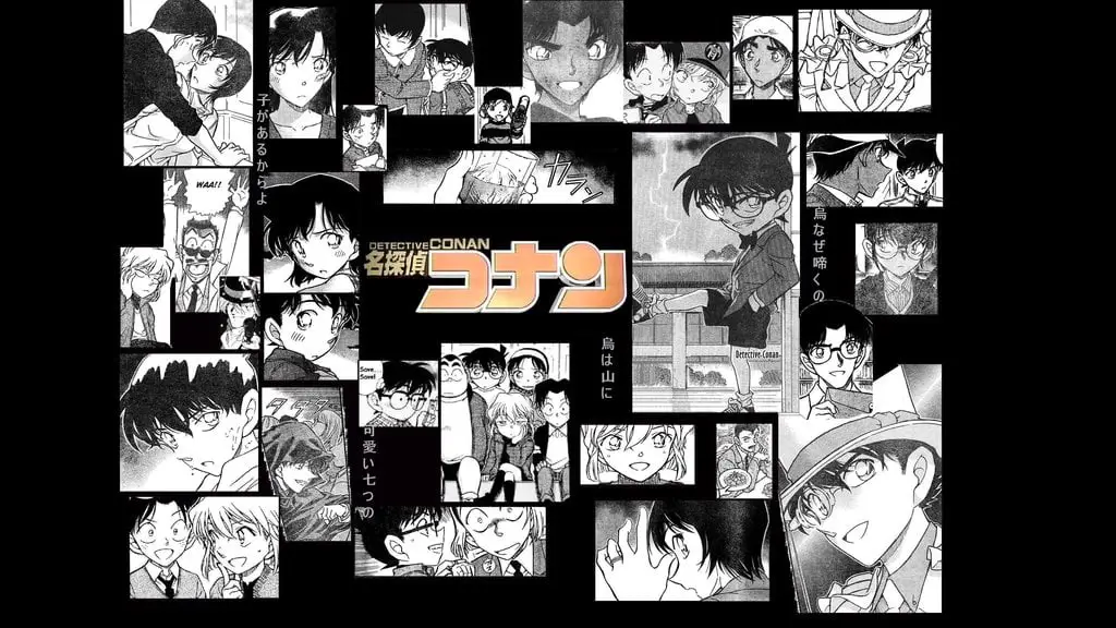 Logo anime Detective Conan Logo anime Detective Conan