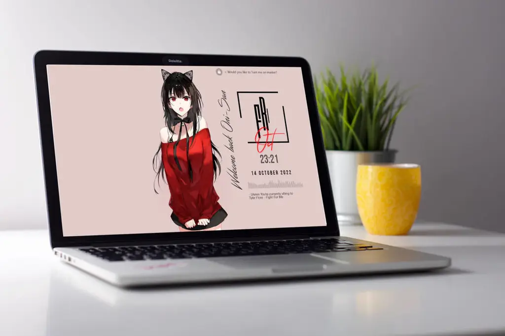 Suasana Nyaman Menonton Anime Gambar pengaturan menonton anime