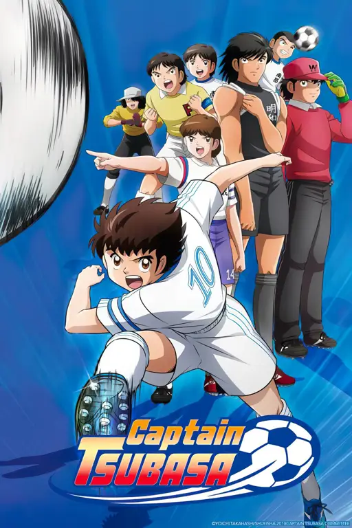 Poster Captain Tsubasa 2018 Poster anime Captain Tsubasa 2018