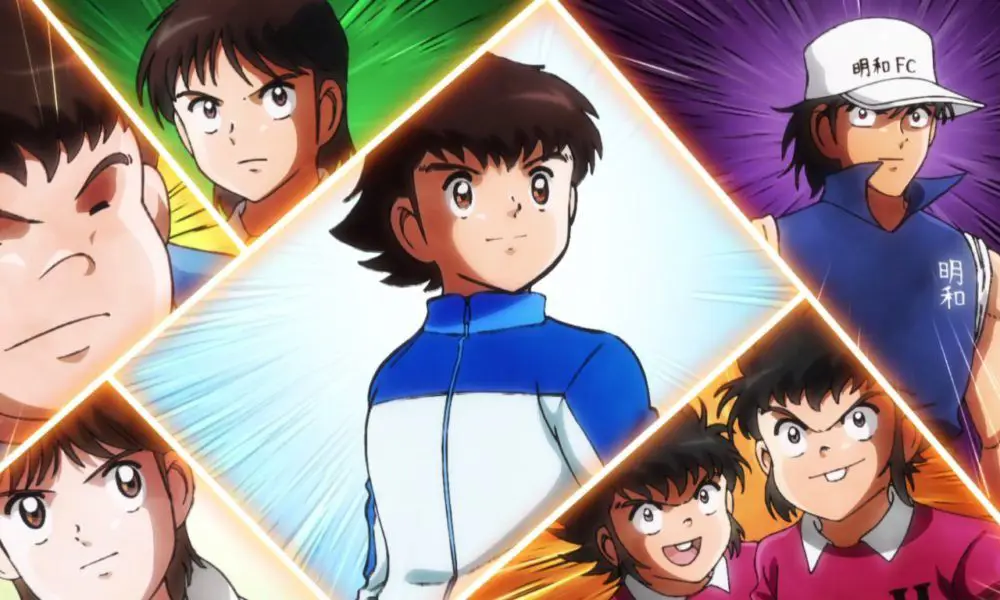 Momen-momen menegangkan pertandingan sepak bola Captain Tsubasa 2018 Adegan pertandingan sepak bola dalam anime Captain Tsubasa 2018