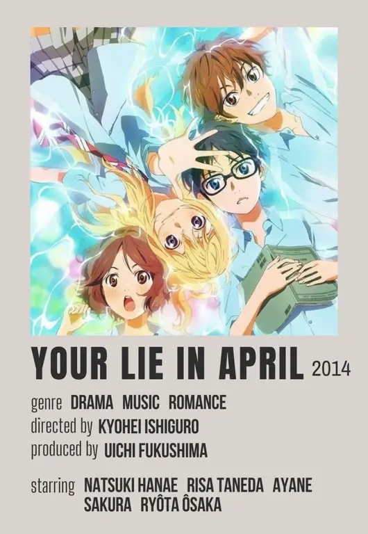 Poster Anime April 2019 Poster-poster anime yang tayang pada bulan April 2019