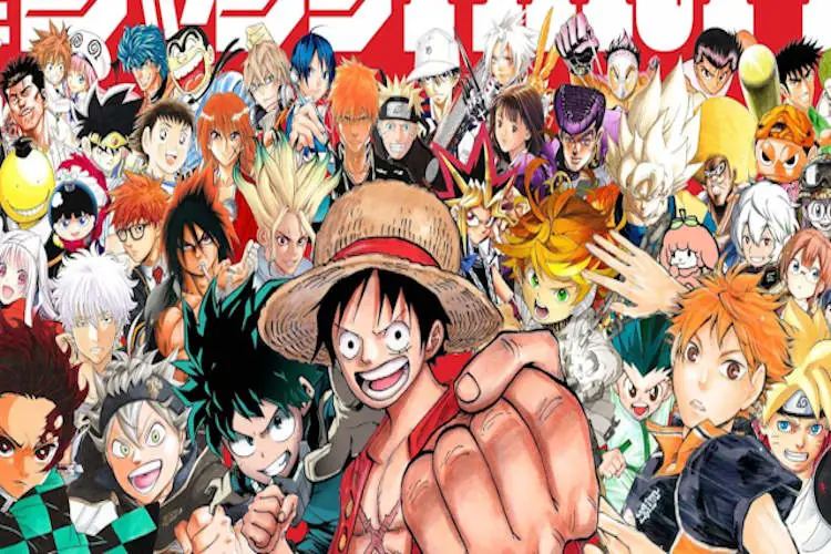 Berbagai macam karakter anime yang tersedia di Aniplus Gambar beragam karakter anime