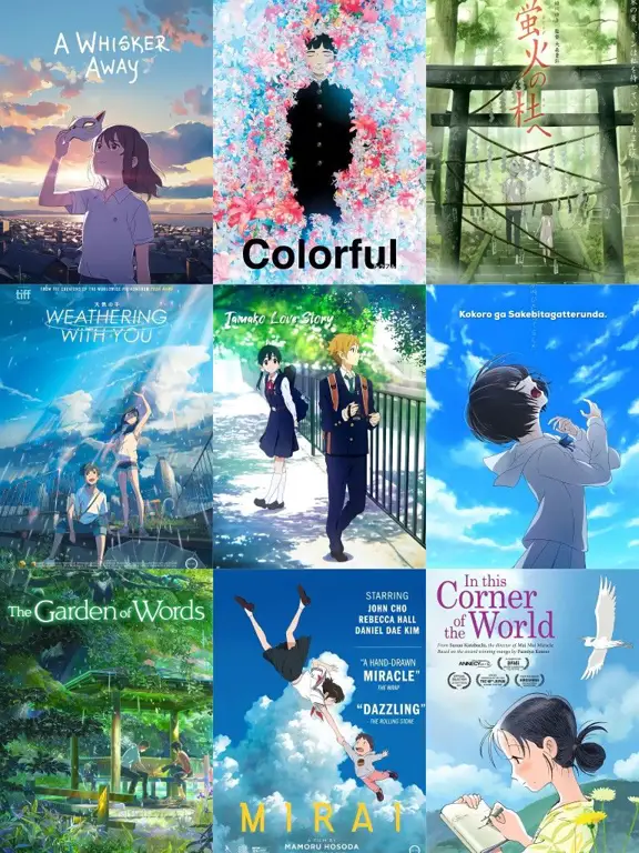 Jadwal film anime di bioskop Bandung Poster film anime yang sedang tayang di bioskop Bandung