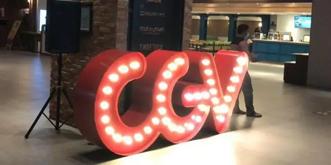 Suasana menonton anime di CGV Interior bioskop CGV yang nyaman dan modern
