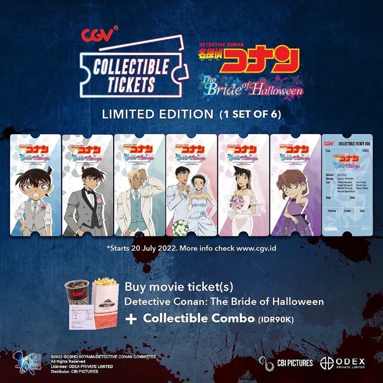 Nikmati pengalaman menonton anime di bioskop CGV Seseorang menonton film anime di bioskop CGV