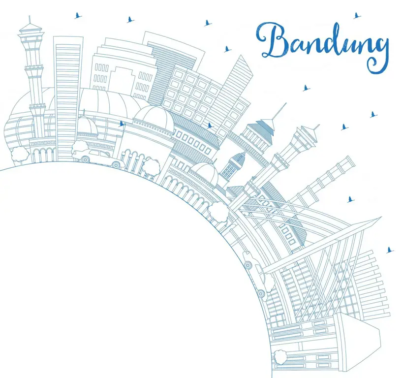 Kota Bandung yang indah Pemandangan Kota Bandung