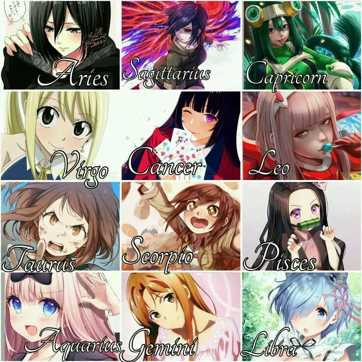 Karakter Anime Favorit Gambar karakter anime populer