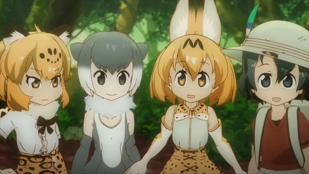 Menikmati Anime Bersama Keluarga Anak-anak menonton anime di televisi