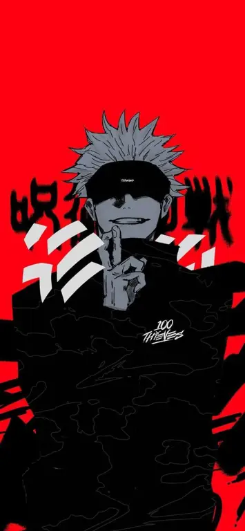 Menikmati Anime Favorit Gambar seseorang menonton anime