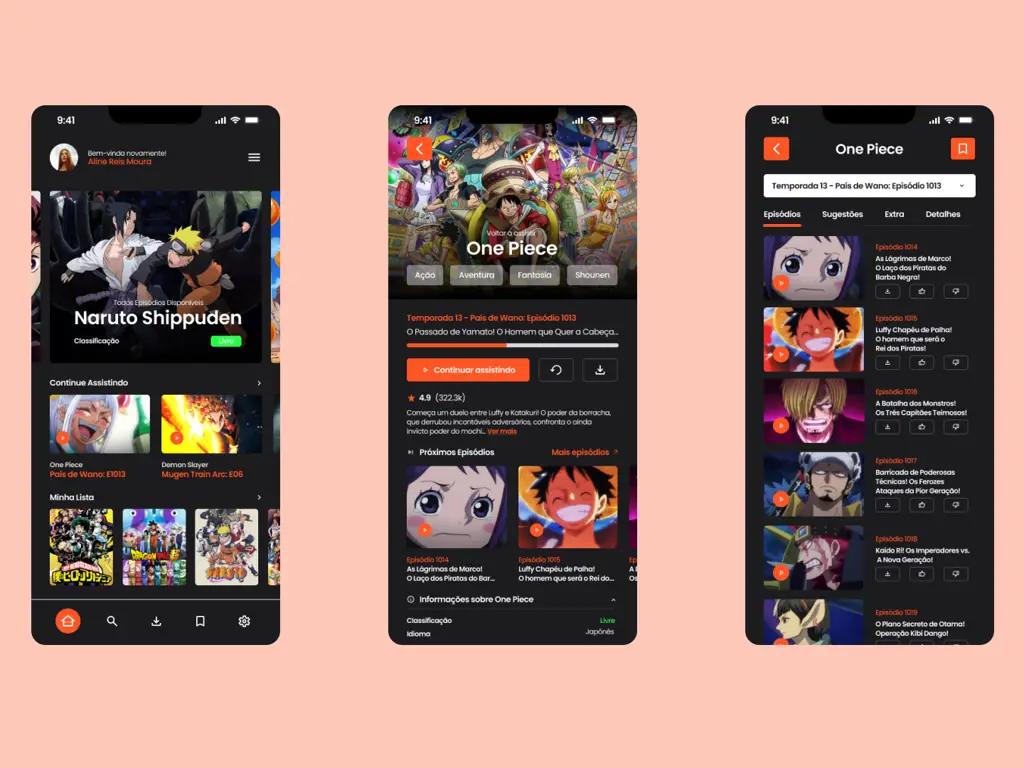 Aplikasi Jadwal Anime Harian Gambar aplikasi jadwal anime di smartphone