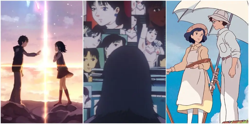 Para Penggemar Anime yang Antusias Gambar penggemar anime menonton televisi dengan ekspresi gembira