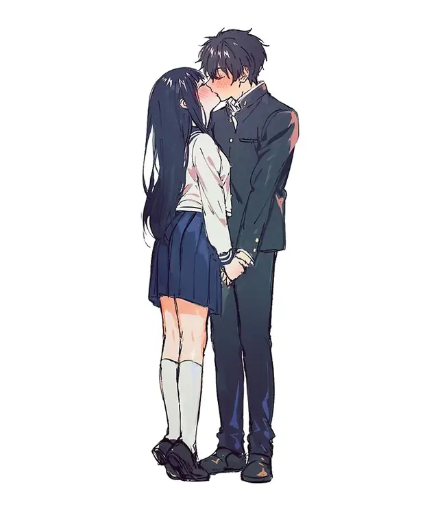 Kisah Cinta yang Menyentuh Hati Gambar pasangan anime romantis