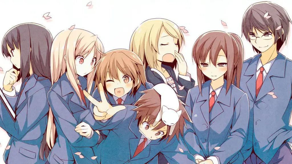 Anime Komedi Romantis yang Menarik Gambar adegan romantis dan lucu dari anime komedi romantis