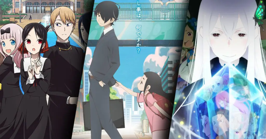 Anime Terbaik Januari 2020 Gambar kolase beberapa anime terbaik yang rilis Januari 2020