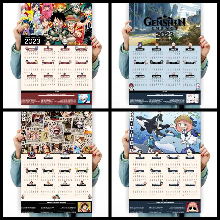 Jadwal Tayang Anime Gambar jadwal tayang anime