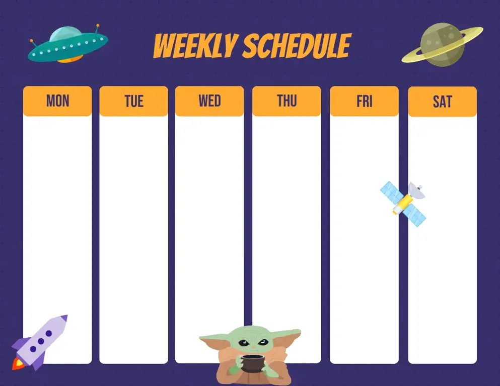 Jadwal Anime Kosong Gambar jadwal anime yang kosong