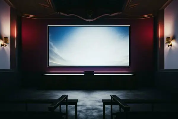 Bioskop Modern dan Nyaman Interior bioskop yang nyaman dan modern