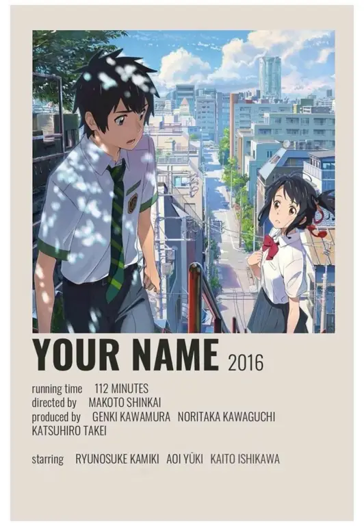 Koleksi Poster Film Anime 2020 Poster film anime yang rilis tahun 2020