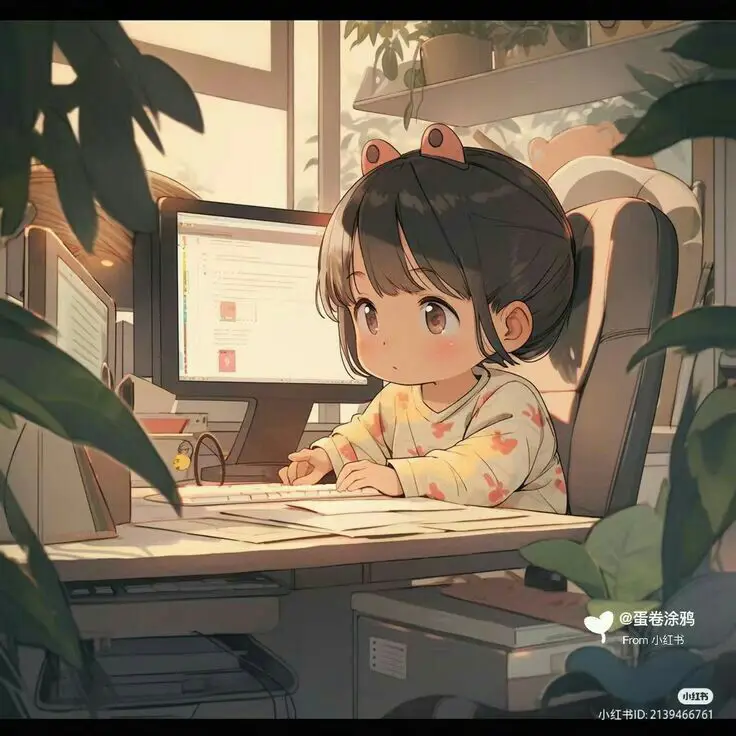 Menikmati Anime di Rumah Gambar orang menonton anime di rumah