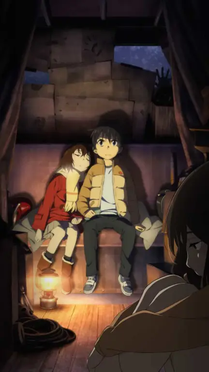 Menikmati Anime di Rumah Seseorang menonton anime di rumah