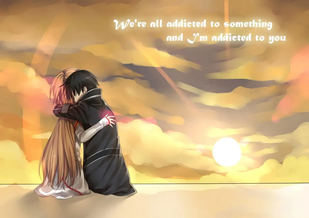 Anime Romantis Fall 2018 Pasangan karakter anime dalam adegan romantis