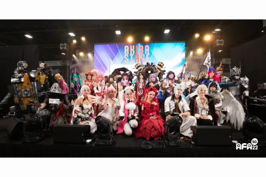 Meriahnya Anime Musim Panas Gambar ilustrasi festival musim panas dengan tema anime