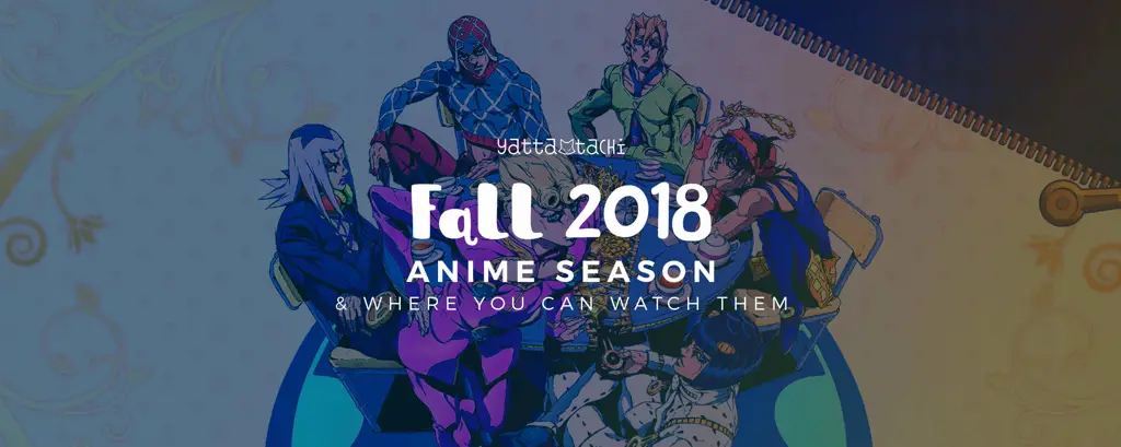 Anime Terbaik Musim Gugur 2018 Gambar anime terbaik musim gugur 2018