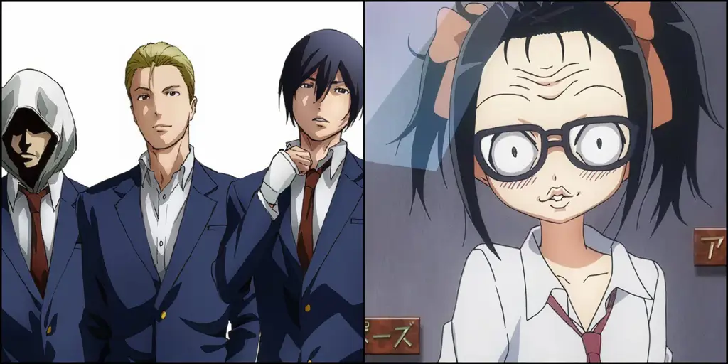 Beragam Genre Anime Musim Gugur 2018 Gambar yang menampilkan berbagai genre anime